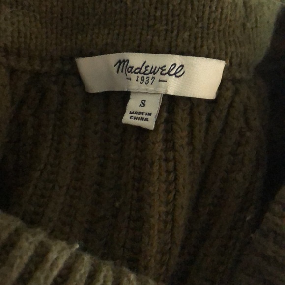 Madewell Green Sweater - Picture 3 of 3